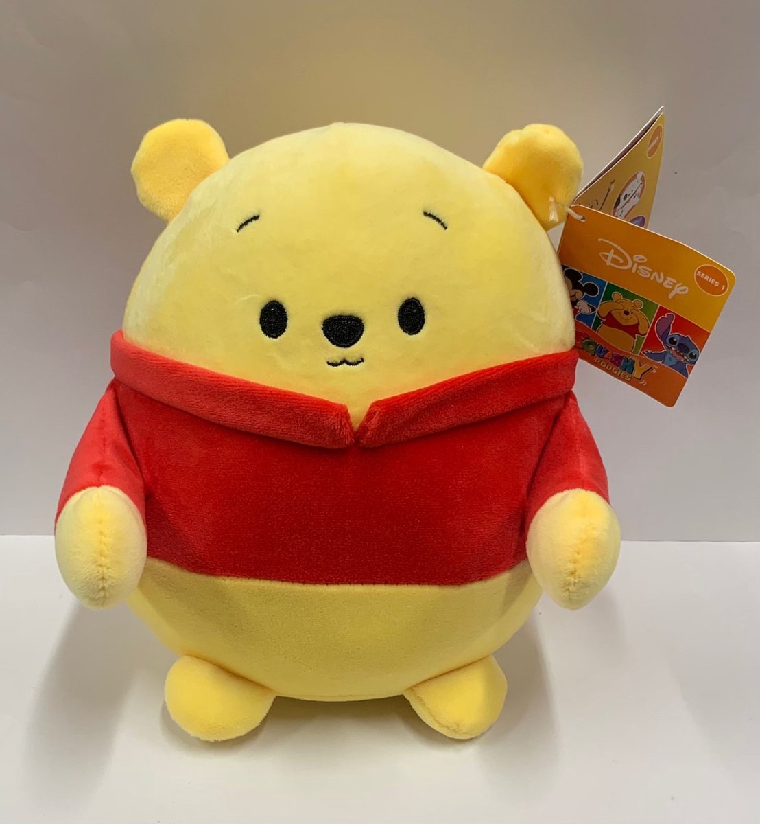   Squasy Podgies - Winnie de Poeh knuffel - 20 cm - Pluche -   knuffel