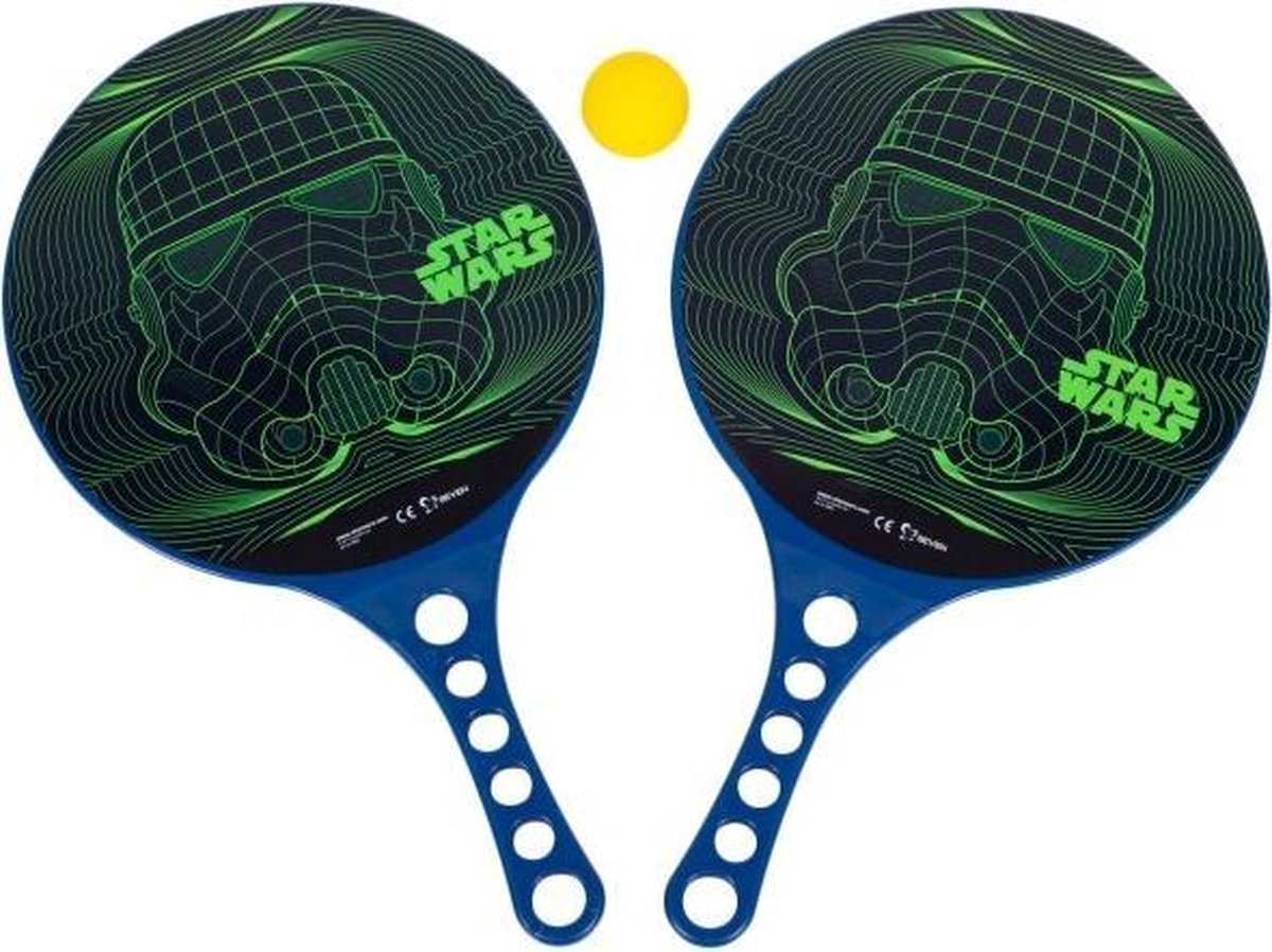   Strandtennisset Star Wars 3-delig Blauw/groen