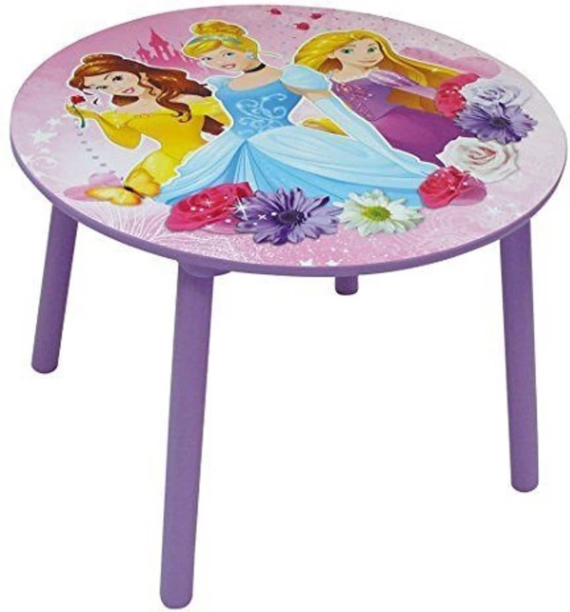 Disney Tafel Princess Rond Paars 60 Cm