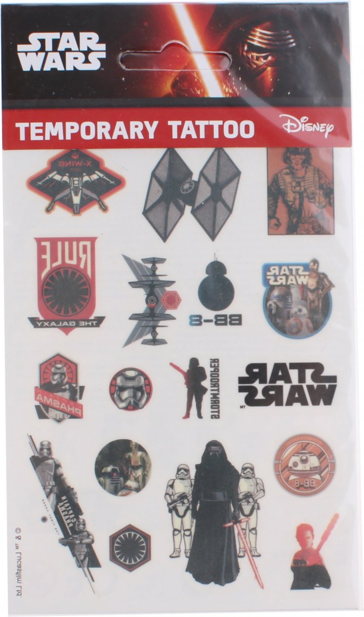 Disney Tattoo Star Wars Tiefighter 9,5 X 13 Cm