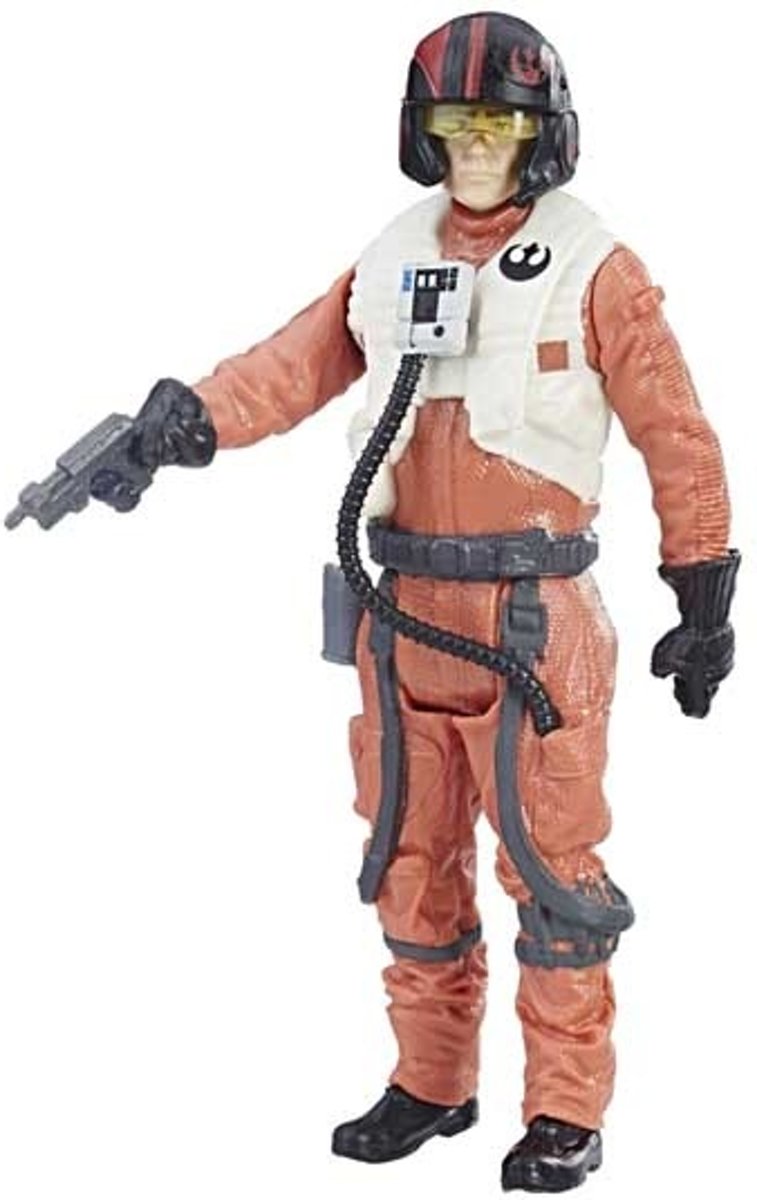 Disney The Last Jedi Actiefiguur Poe Dameron 10 Cm Oranje