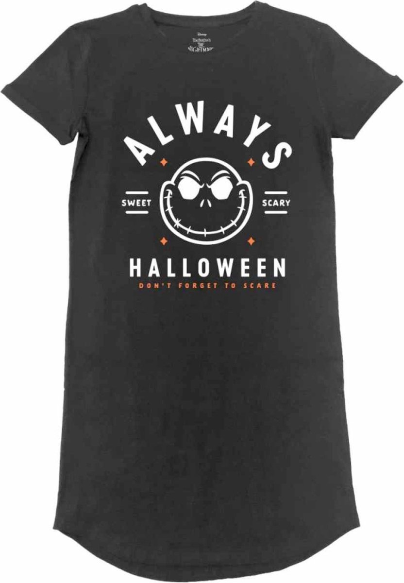   The Nightmare Before Christmas - Always Halloween Short dress - L - Zwart