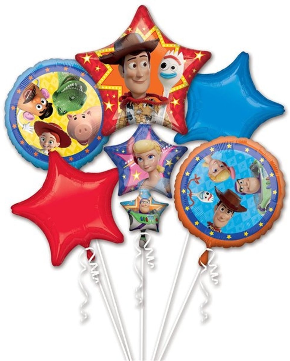   Toy Story folieballonnen boeket 5-delig
