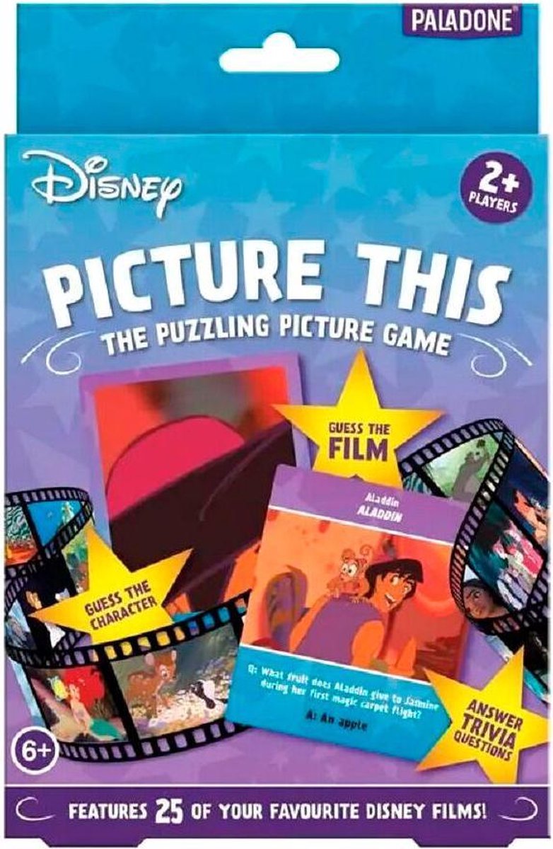 Disney Trivial english card game