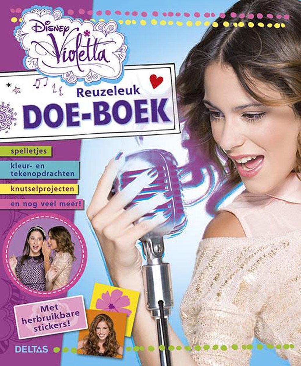   Violetta reuzeleuk doe-boek Violetta