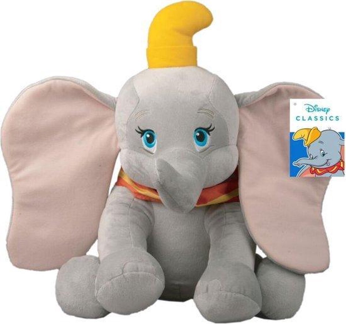   knuffel Dumbo   Knuffel  met geluid 50 cm voor knuffelplezier