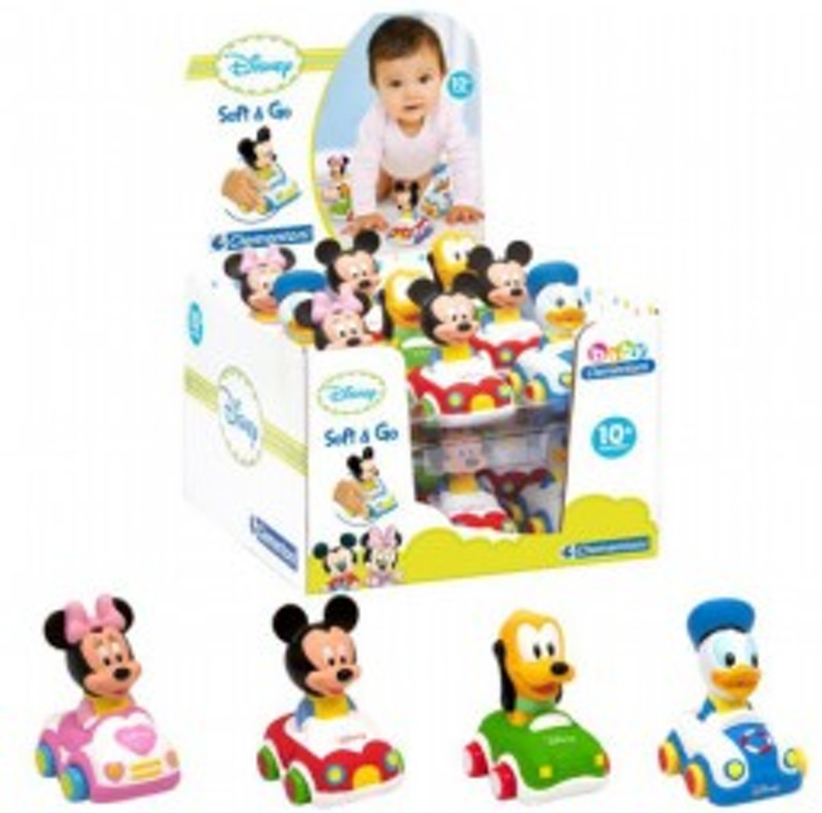 Disney soft & go cars Pluto - 1 stuks