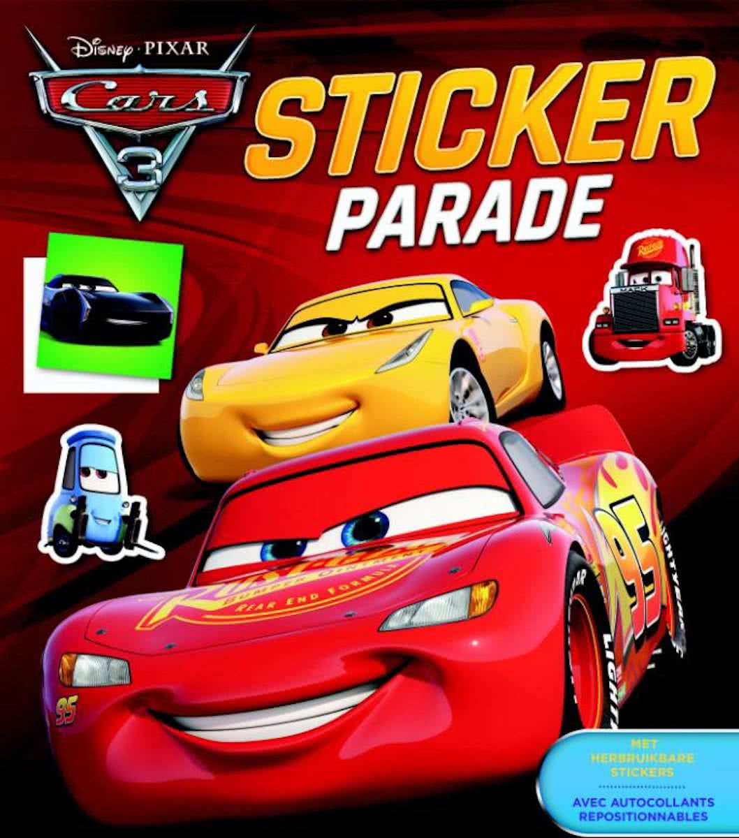   sticker- en kleurboek Cars 3 28 cm