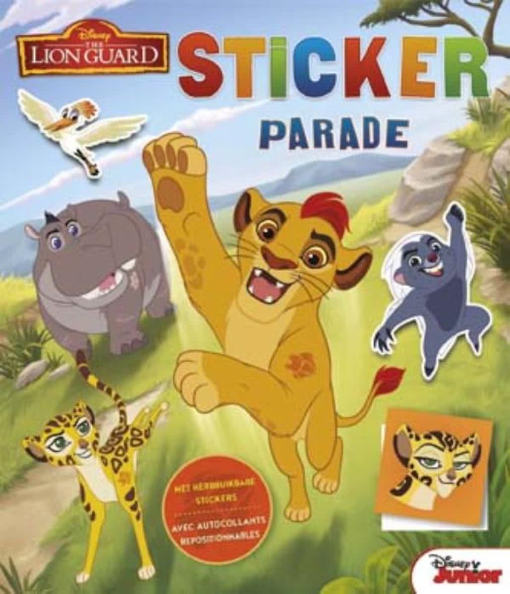 Disney sticker parade the lion guard