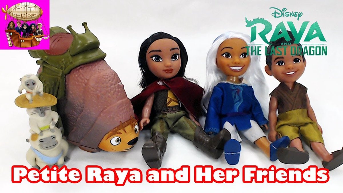  s Raya And - The Last Dragon -Petite Raya And Friends Gift Set