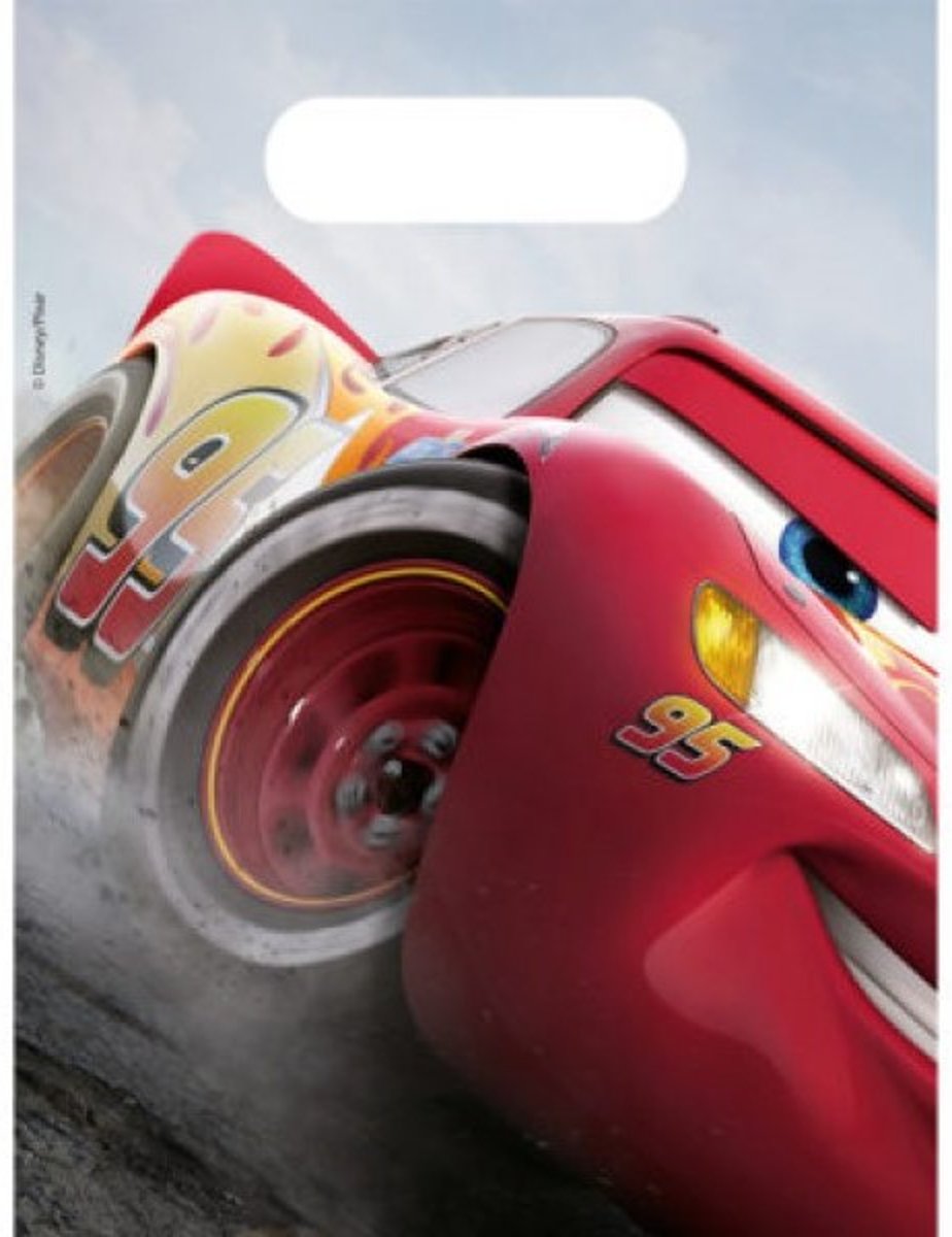 Feestzakjes Cars Lightning mcQueen 6 stuks