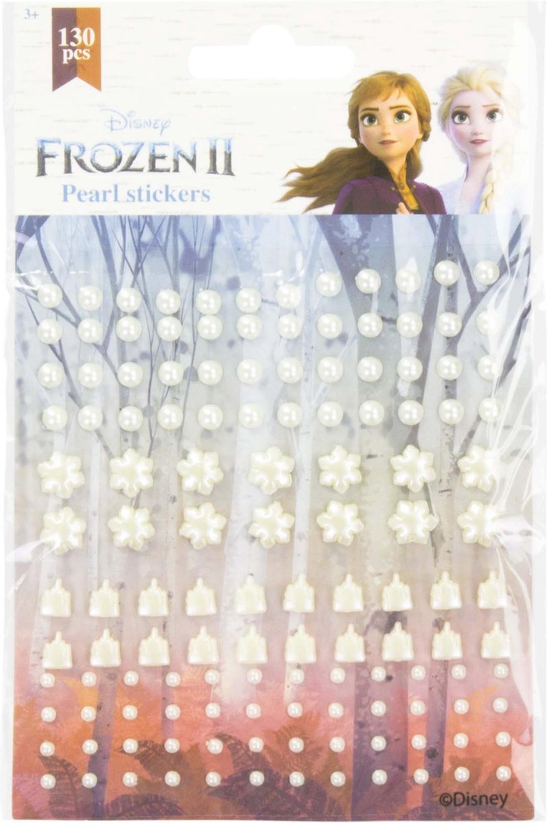 Frozen - Parel Stickers - 130 Delig