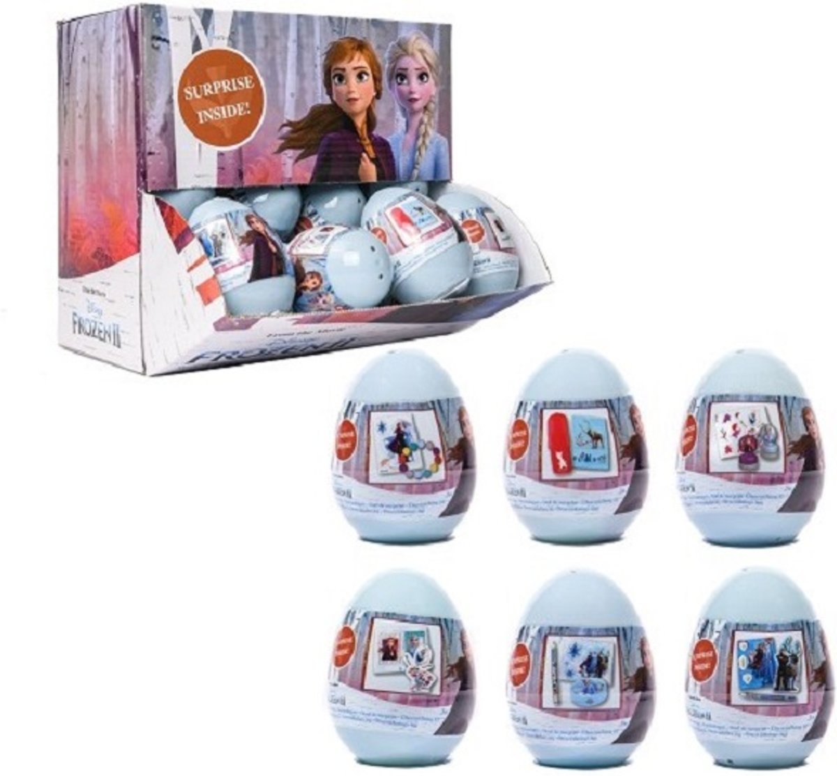 Frozen 2 surprise verassing ei - 3 stuks