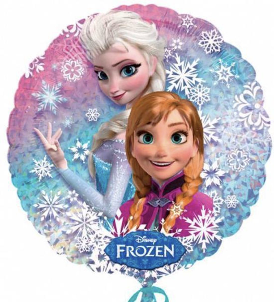 Frozen Folieballon Anna & Elsa - Helium Ballon - Disney - 45cm