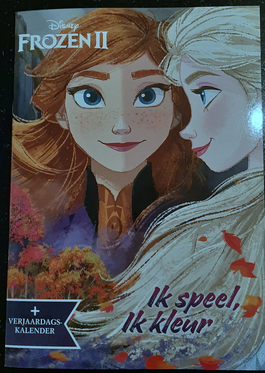 Frozen II - speel en kleurboek -   - Ik speel, ik kleur met Anna Elsa en Olaf - met verjaardagskalender - sinterklaas cadeau