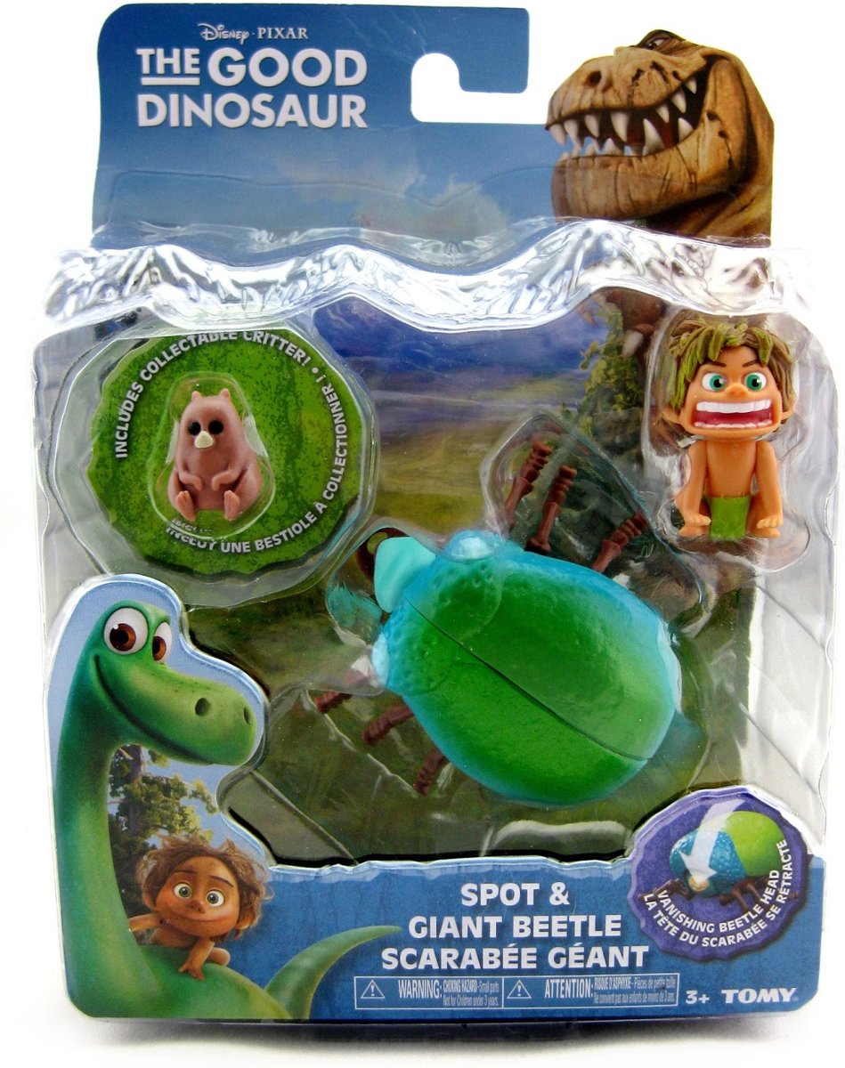 Good Dinosaur Spot en Beetle figuur