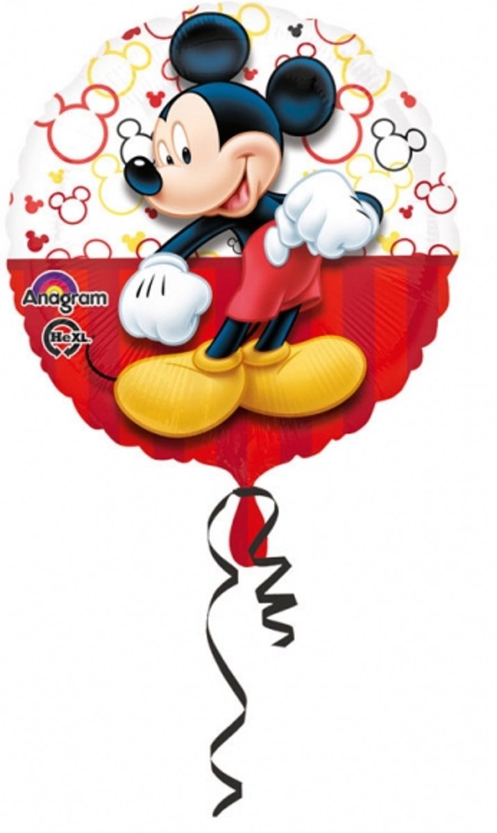 Grote aluminium Mickey™ ballon - Feestdecoratievoorwerp