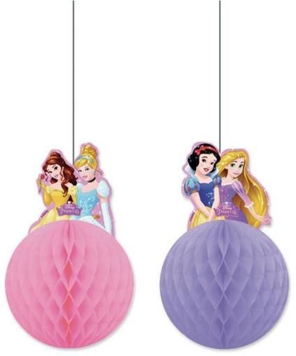 Hanging deco Disneys Pricess 2 stuks