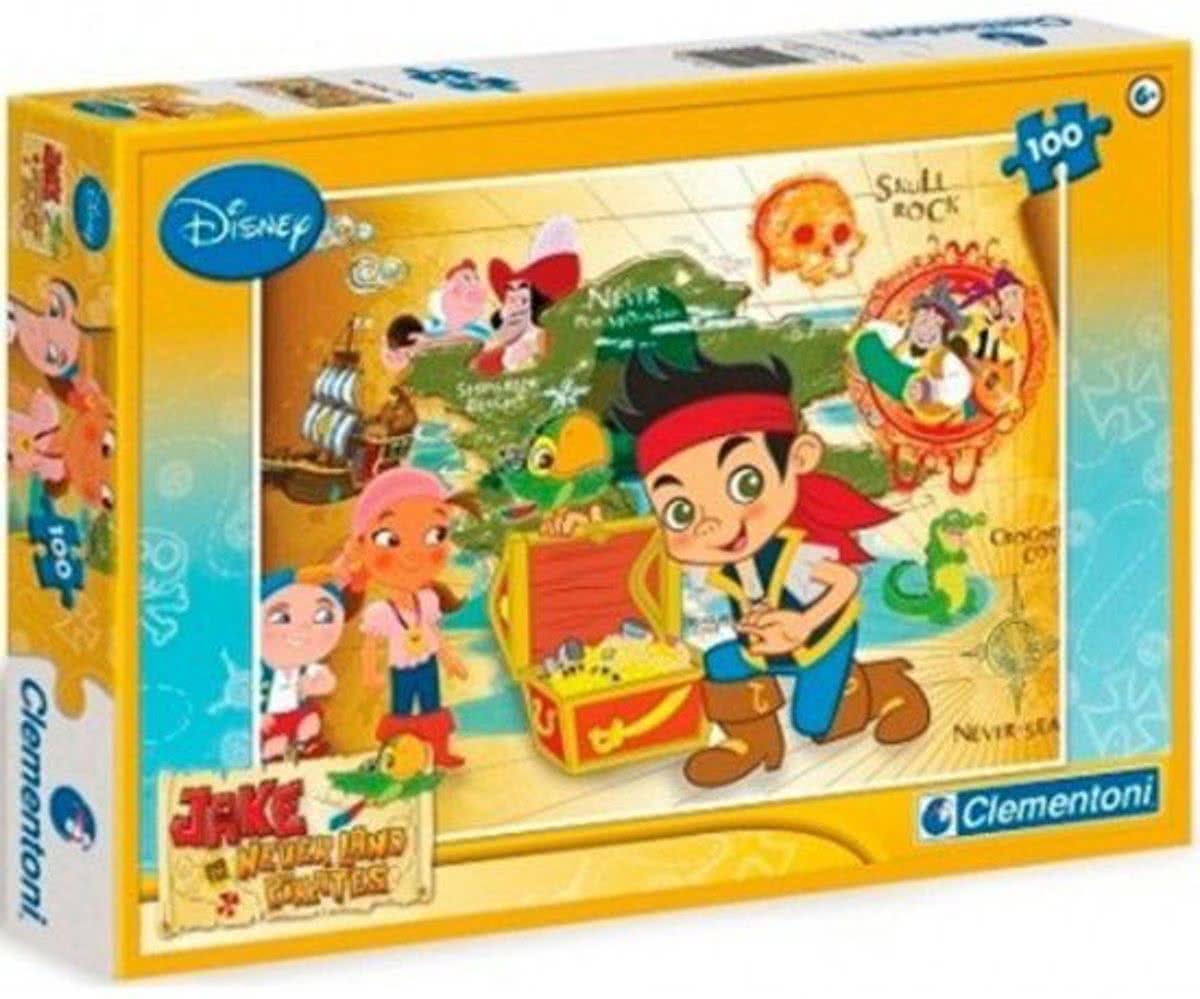 Jake and the Never Land Pirates Puzzel (100stuks) 