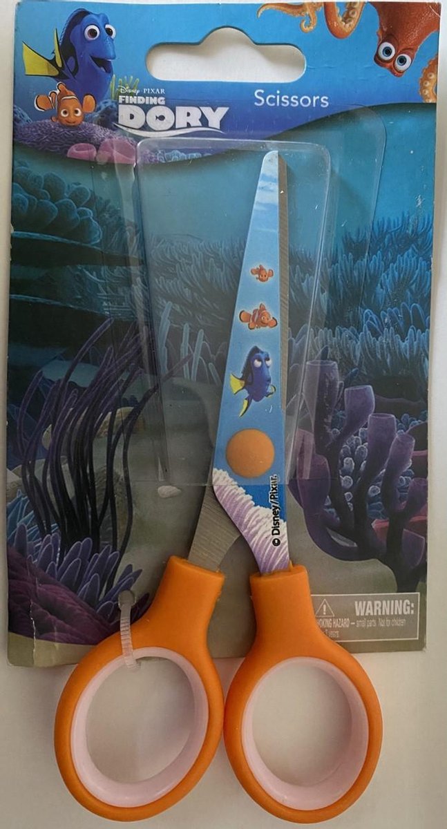 Kinderschaar - knutselschaar - Disney Finding Nemo - kinder schaartje om te knutselen voor papier