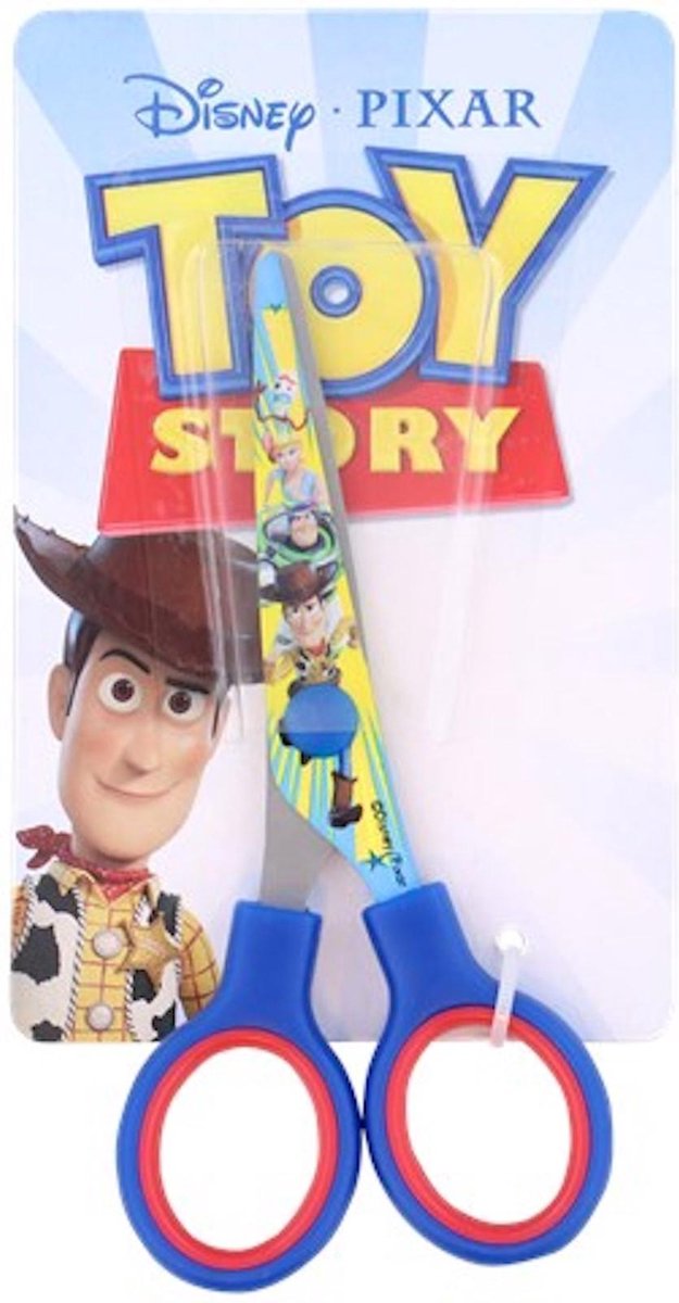 Kinderschaar Toy Story - knutselschaar - Disney Woody en Buzz - kinder schaartje om te knutselen voor papier