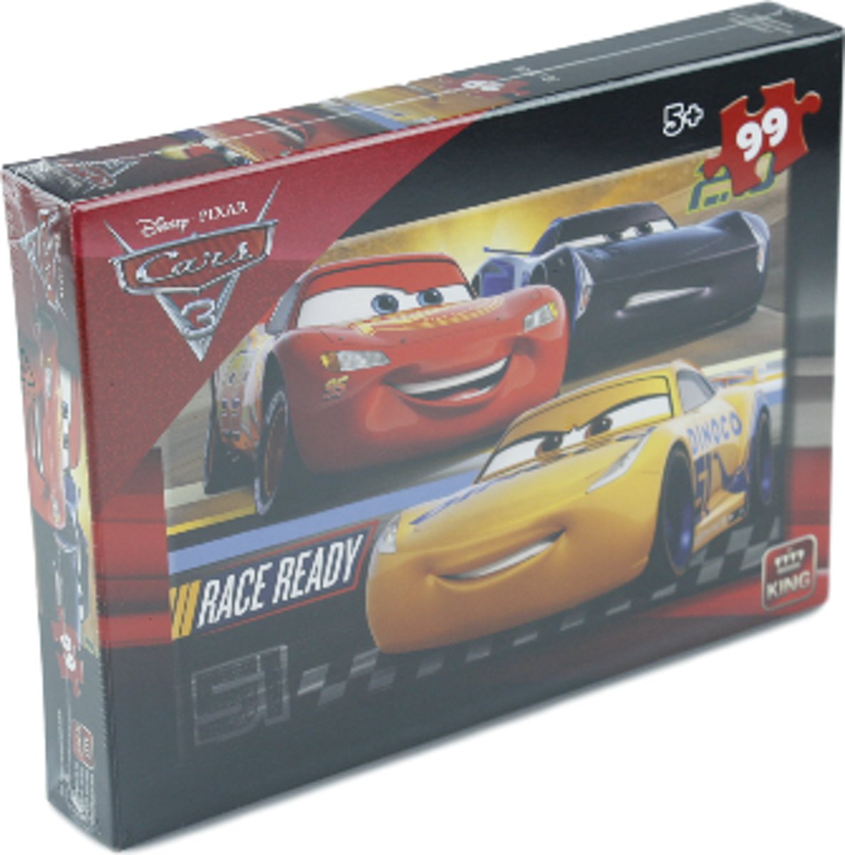 King legpuzzel Disney Cars - 99 stukjes