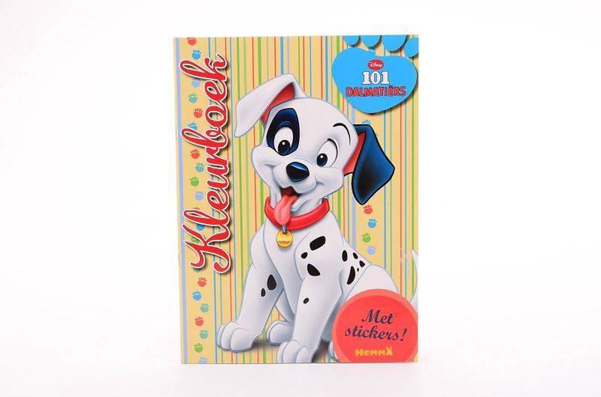 Kleurboek - 101 Dalmatiërs - Met stickers