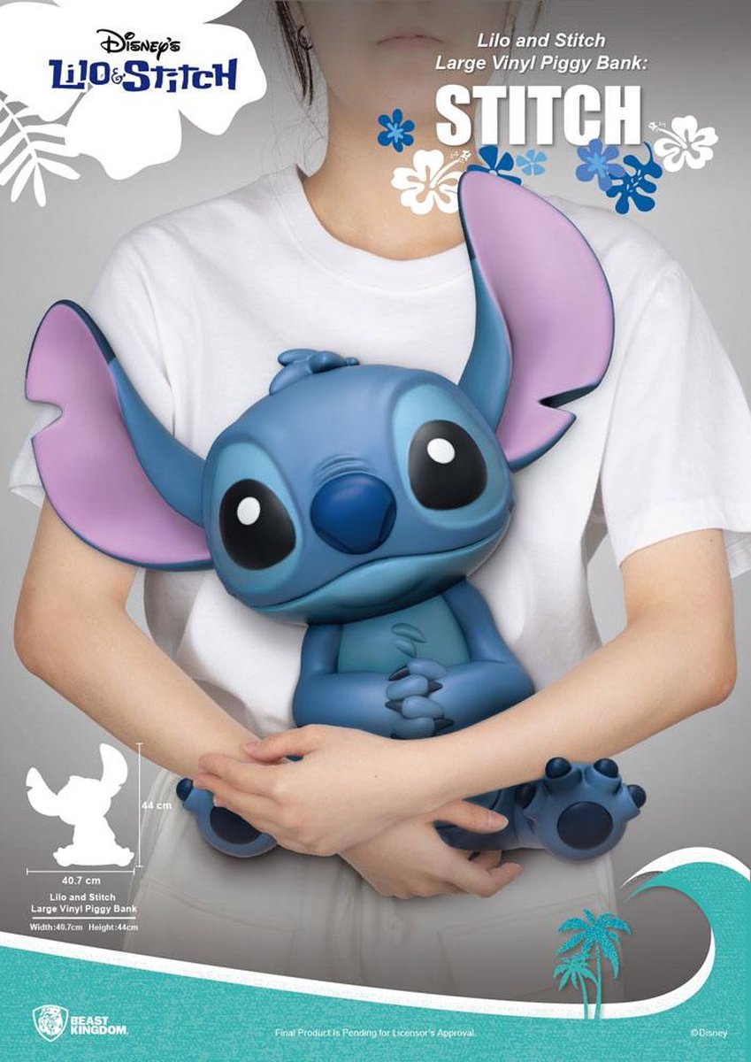 LILO & STITCH - Stitch - Piggy Bank/ Spaarpot 40cm