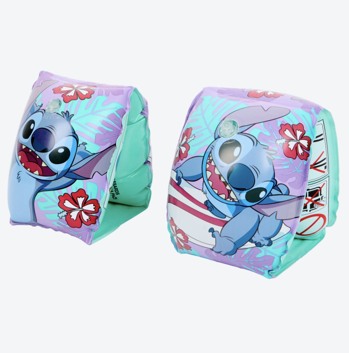 Lilo & Stitch  jes - Leeftijd: 3 tot 6 Jaar -   Lilo Stitch - 19 tot 30 kg - Kinder  en - Armbandjes Zwemmen - Zwemkleding - Veiligheid - Veilig Zwemmen - Vakantie / Zwembad / Strand -   Armen - Opblaasbaar - Zwemvleugels