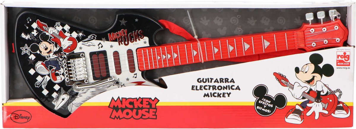 Mickey Mouse Elektronische Gitaar