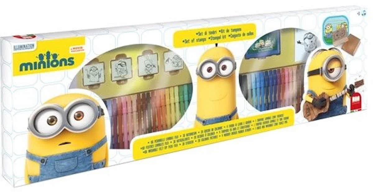 Minions Kleur Stempel Meter