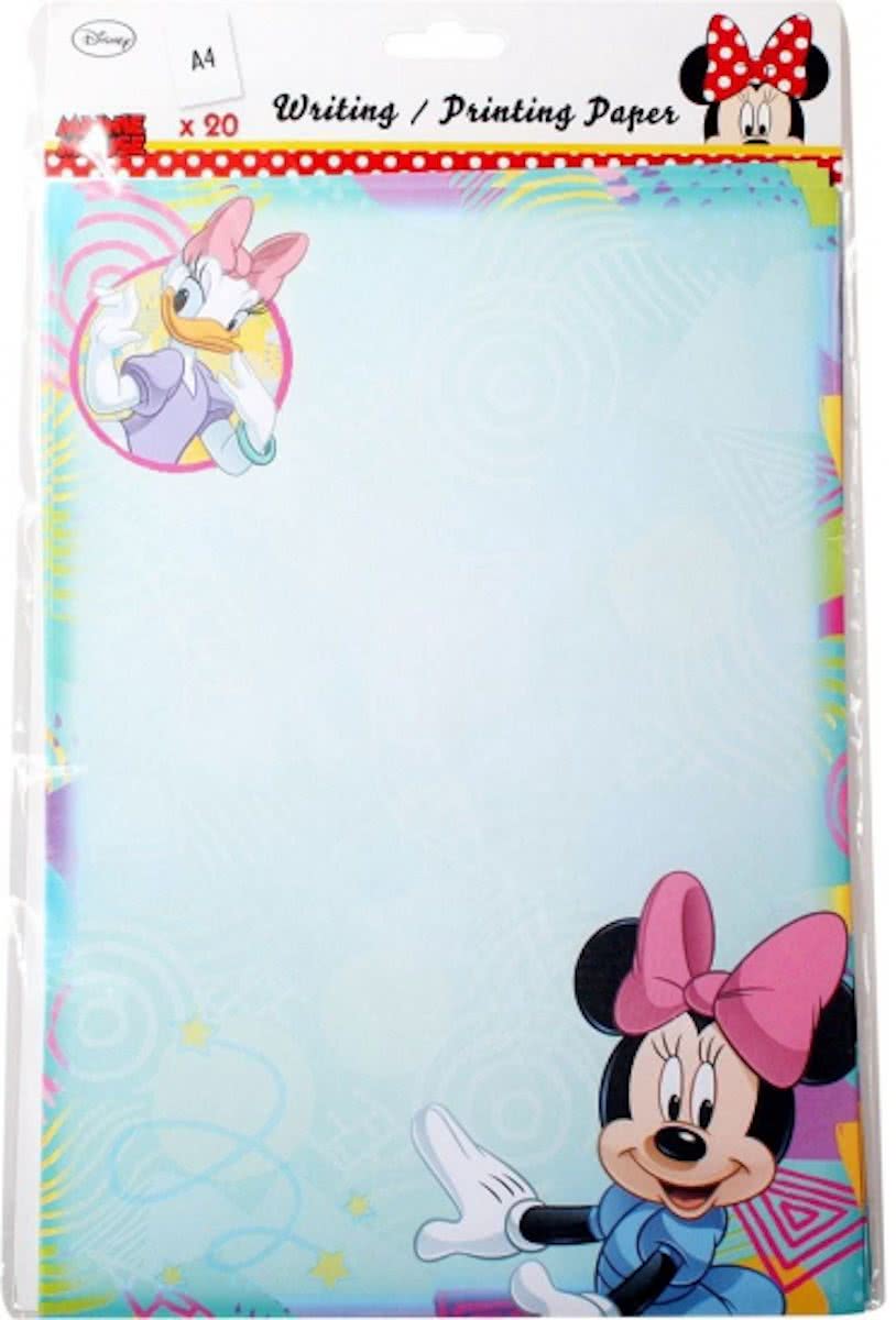 Minnie Mouse A4 schrijfpapier 20 vellen