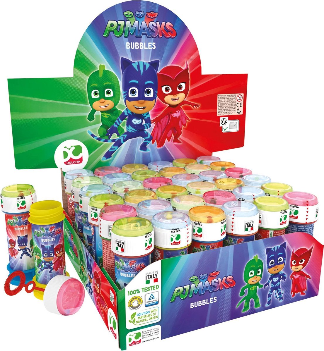 PJ Masks Bellenblaas 60ml 36 Stuks