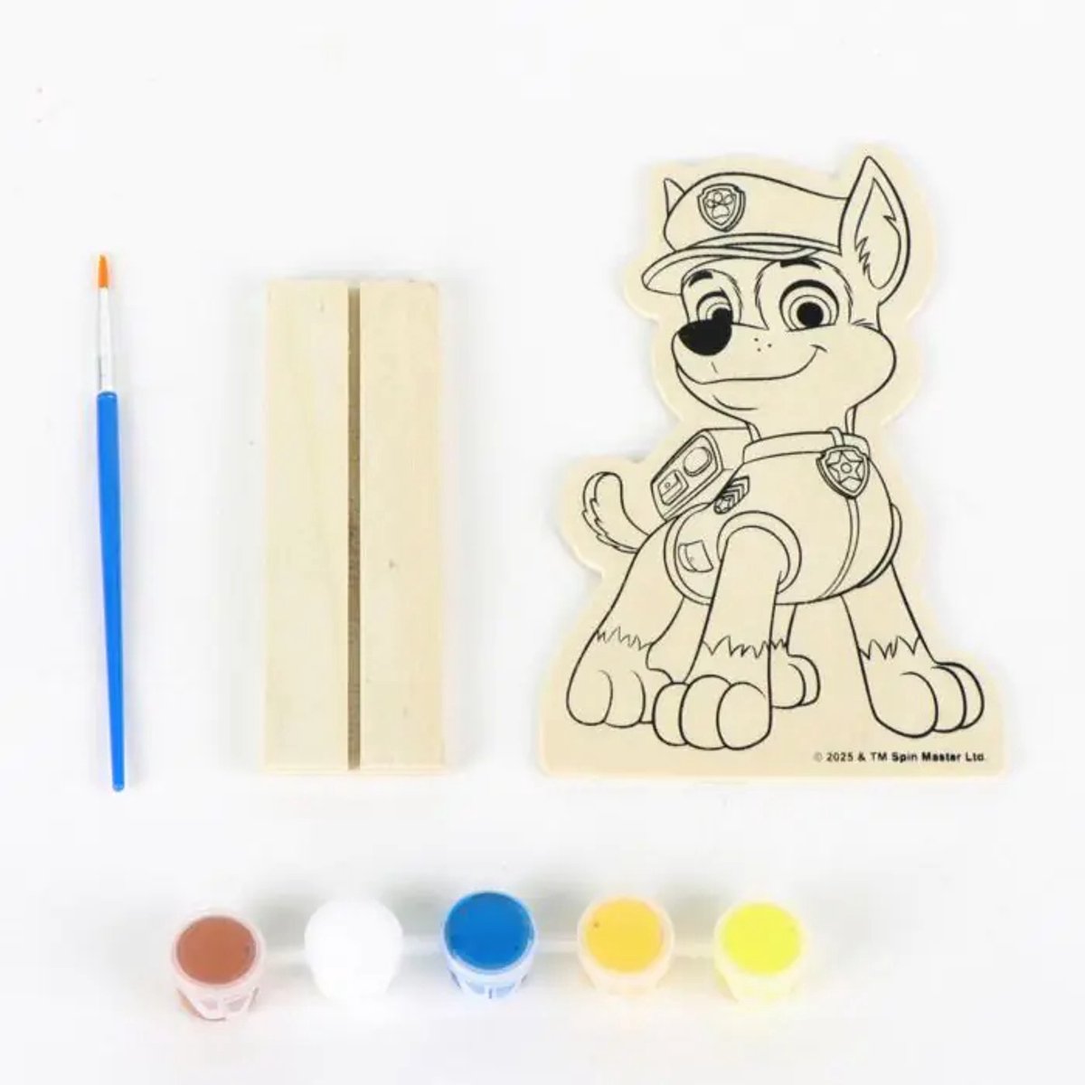 Paw Patrol Verfset – Houten Knutselpakket – Creatief Plezier voor Jonge Fans