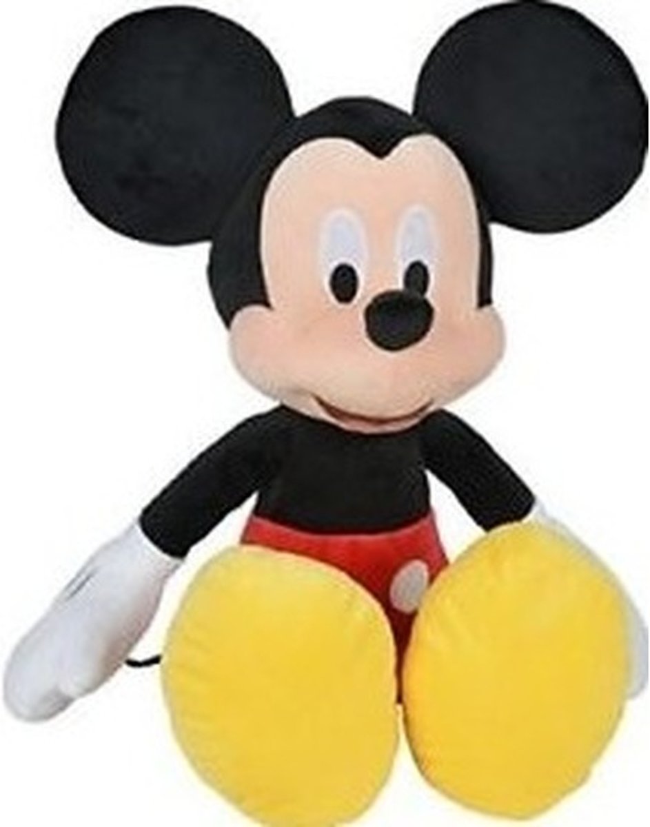 Pluche Disney Mickey Mouse knuffel 60 cm speelgoed - Muizen cartoon knuffels - Speelgoed voor kinderen