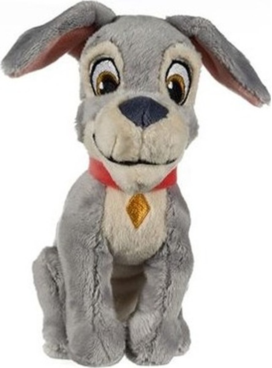 Pluche Disney Vagebond hond knuffel 24 cm speelgoed - Lady en de Vagebond - Honden cartoon knuffels - Speelgoed voor kinderen