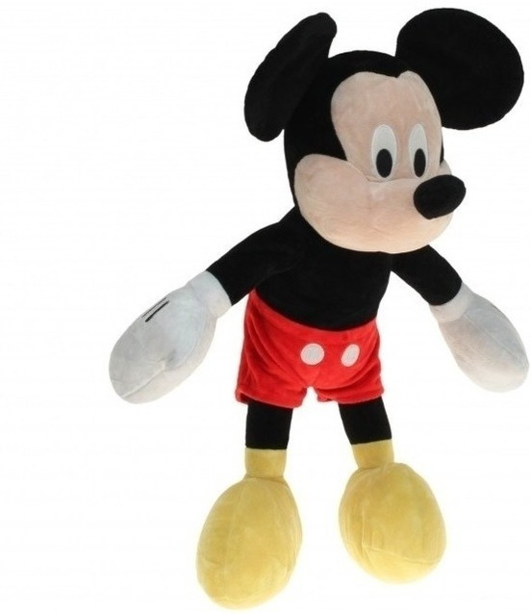 Pluche Mickey Mouse knuffel 80 cm