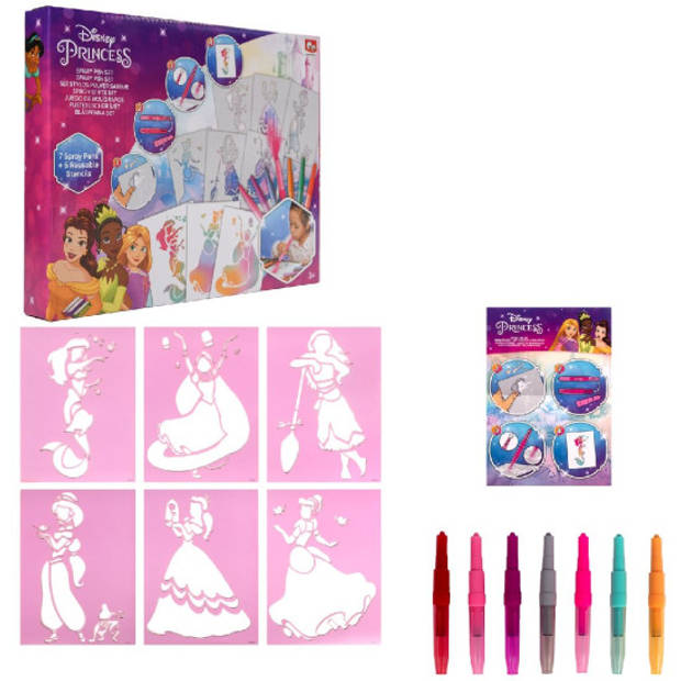 Princess Spray Pennen Set - Blaas pennen