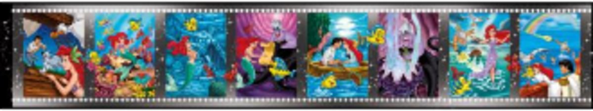 Puzzel-Princess-Disney-Story puzzle in 8 frames