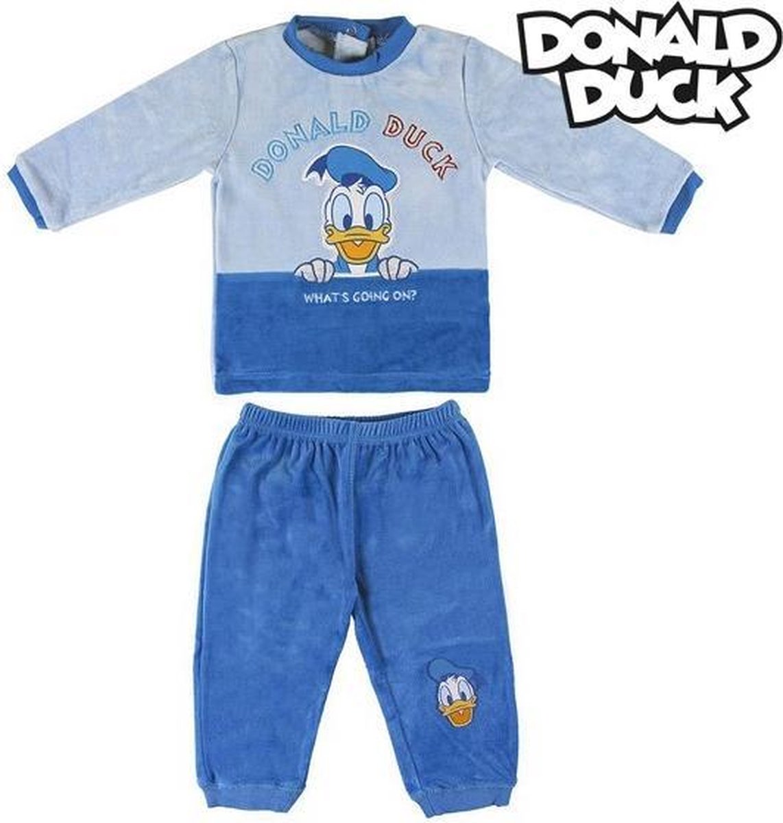 Pyjama Kinderen Disney 74680 Blauw