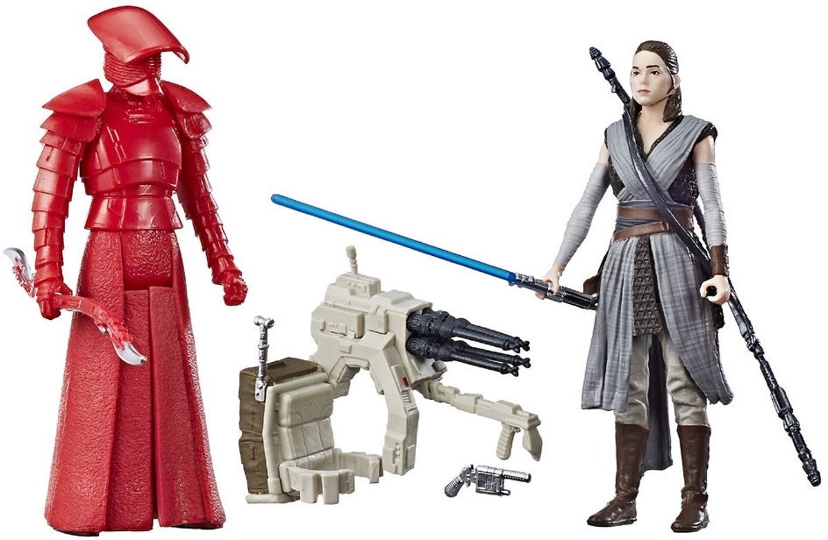 STAR WARS Force Link - Figurines 2 Pack - Rey and Praetorian Guard