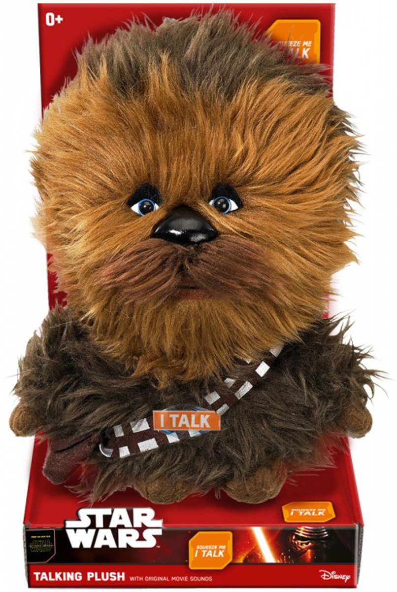 Star Wars – Talking Plush - Chewbacca - ± 24 cm.