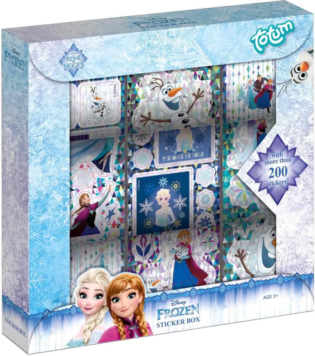 Sticker box Frozen ToTum 200+ stickers