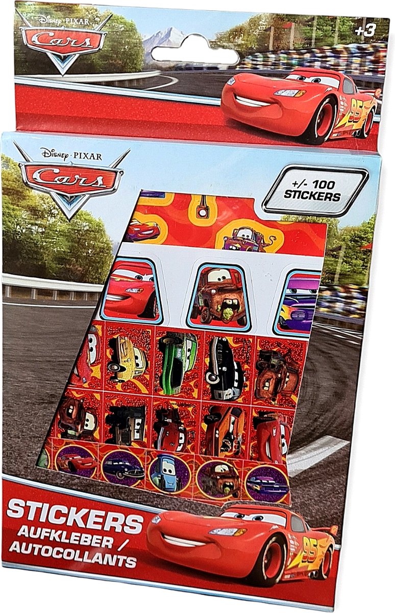 Toi-toys Stickers Disney Cars 65 Stuks