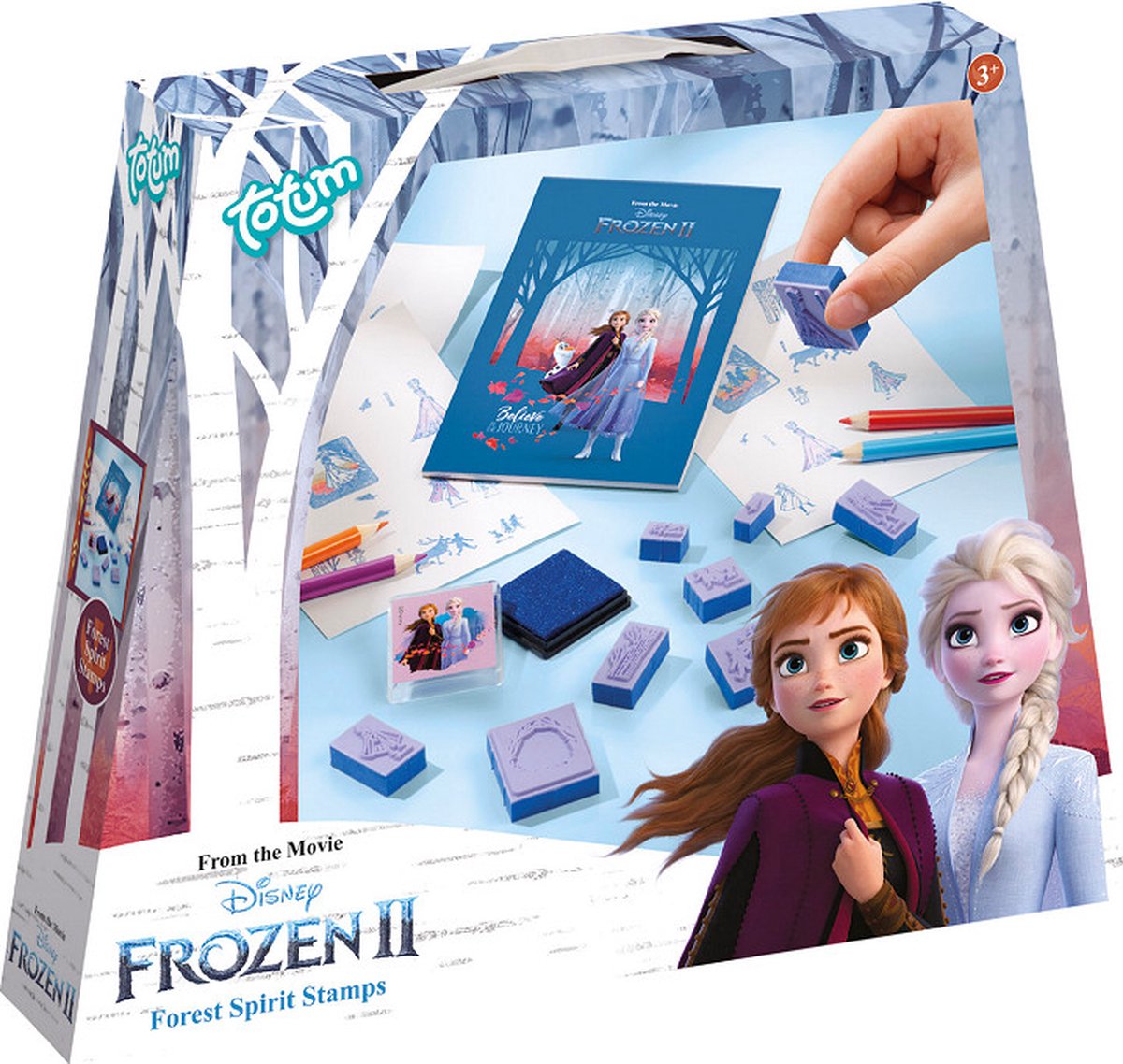 Totum Frozen 2 Sister Forest Spirit stempels