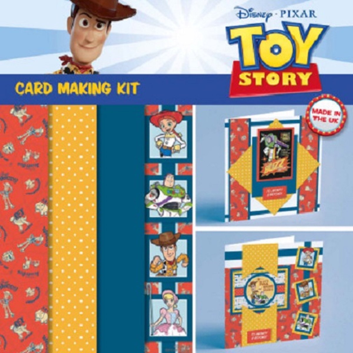 Toy Story 6x6 Inch Card Making Kit (DYP0028)