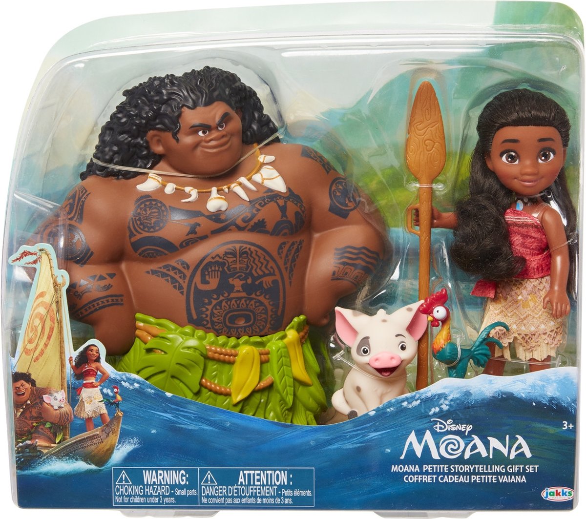 Vaiana & Maui 15cm met figuurtjes