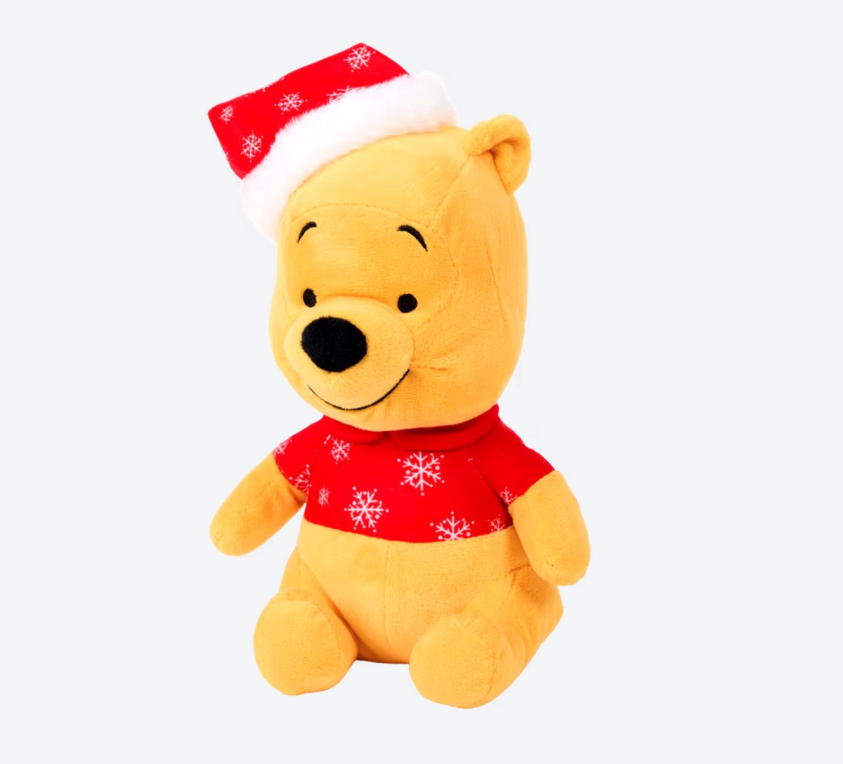 Winnie the Pooh Kerstknuffel –   – Plushe 25 cm –   Feesteditie – Christmas
