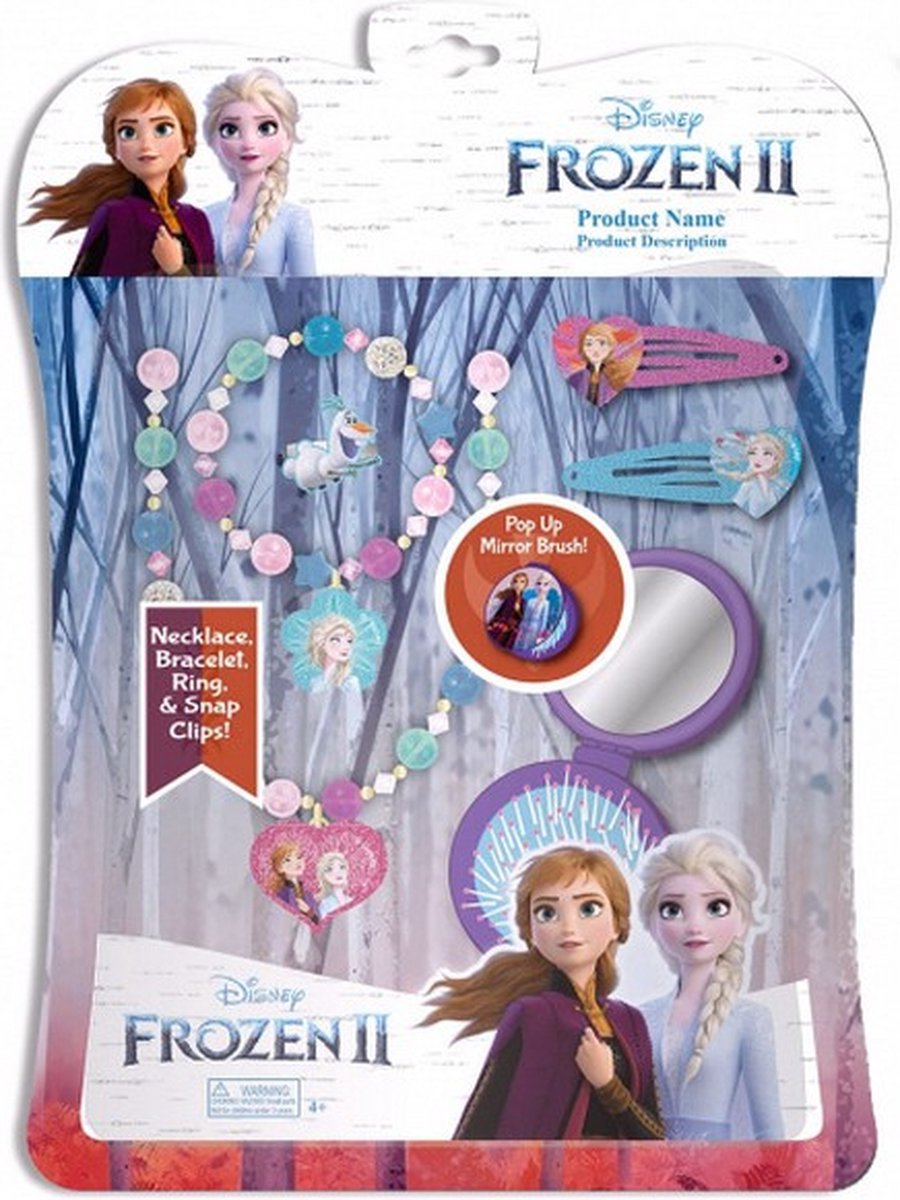 accessoires Disney Frozen 2 meisjes staal 6-delig