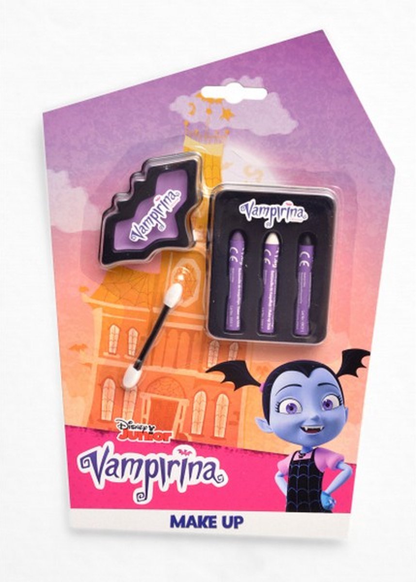 make-up set Vampirina meisjes 15 x 20 cm karton paars